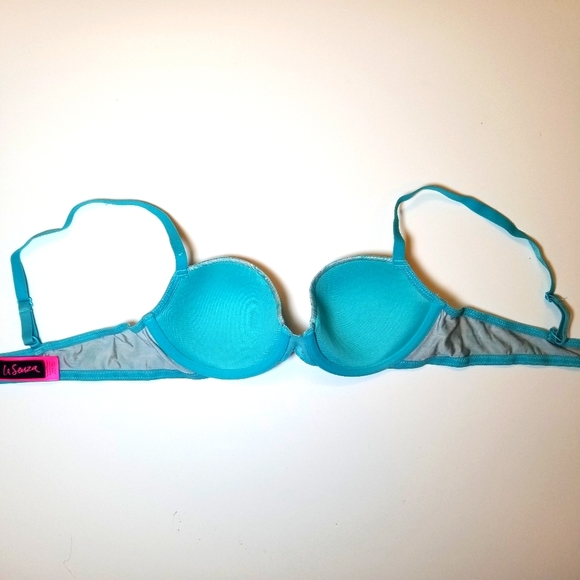 La Senza Remix Balconette Bra Light Blue - Picture 3 of 4